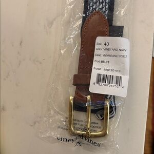 Mens Vineyard Vine Belt-size 40